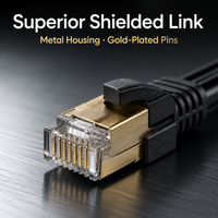 Câble Ethernet plat Cat6 XXD 1000 Mbps en cuivre sans oxygène UTP, cordon de raccordement réseau LAN certifié CE, vente en gros usine