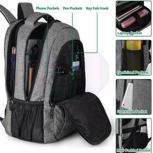 Sac à dos polyvalent, intérieur spacieux, design pratique pour les voyages, la randonnée et le transport quotidien - Product Image 3