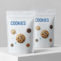 Sacs Doypack en Mylar de haute qualité pour chips, résistants à l'humidité, avec fermeture éclair refermable, emballage personnalisé pour aliments pour animaux de compagnie