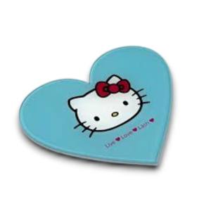Customizable Logo White Heart Acrylic <b>Magnetic</b> Lash Plate Featuring Hello Kitty Private Label Eyelash Extension Beauty Tool - Product Image 4