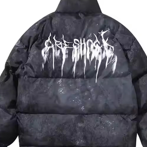 Chaqueta acolchada de invierno de alta calidad para hombre, transpirable, con bolsillos laterales de burbujas, Material de tela, logotipo personalizado, Burbuja, lo mejor para el invierno - Product Image 6