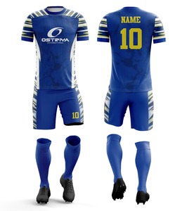 Heat Transfer Printing Breathable Quick Dry Short Sleeve Soccer Wear Sets Made Spandex/Polyester Custom Made Sports Uniform - Product Image 6
