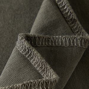 Vente en gros – Nouveauté été – T-shirt homme respirant 220g, teinture suspendue, impression DTG, couleur unie, style hip-hop, streetwear, extérieur, coupe classique, OEM - Product Image 3