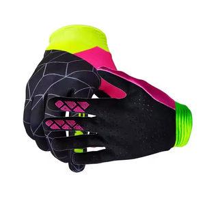 Guante transpirable para motocicleta con logotipo personalizado, guantes de carreras antideslizantes para bicicleta, que producen guantes duraderos y cómodos para ciclistas - Product Image 2