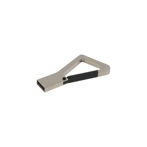 Chiavetta USB Personalizzata da 4GB in Metallo con Moschettone per Gadget Promozionali - Product Image 2