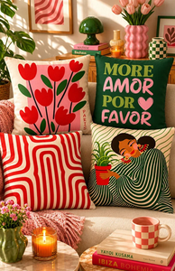 Hand Embroidered Cotton Cushion Cover Floral <b>Patchwork</b> Throw Pillowcase Decorative Seat Cover for Home Sofa <b>Chair</b> - Product Image 3