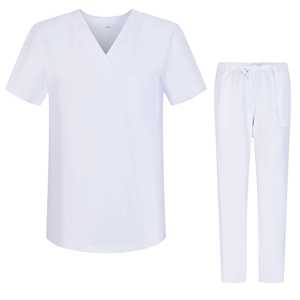 Pigiama Sanitario Unisex MISEMIYA 6801-6802 BIANCO Prodotto in Sri Lanka - Product Image 1