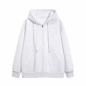 Sudadera con capucha 100% GSM de algodón 380 hecha a medida para hombre, tela de lana de Color de bloque para invierno, técnicas teñidas lisas 2025 - Product Image 4