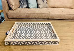 Best Selling Indian Handmade Bone Inlay Serving <b>Tray</b> Customized New <b>Tray</b> for Various Colors <b>Storage</b> <b>Trays</b> Use - Product Image 6