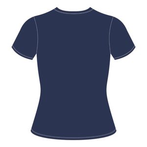 Hbcu เสื้อยืดผ้าฝ้ายสีกรมท่า, เสื้อยืดปักโลโก้ได้ตามต้องการ - Product Image 3