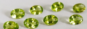 Peridoto Natural Corte Ovalado 8x10mm Facetado-Peridoto Suelto Corte Ovalado Calidad AAA - Product Image 3