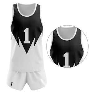 Nueva Ropa Deportiva, Uniformes de Voleibol sin Mangas, Último Diseño, Impresión Digital, Conjuntos de Equipo, Tela Personalizada Elegante de Alta Calidad - Product Image 5