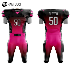 Uniforme de fútbol americano de diseño único de alta calidad transpirable y de talla grande disponible a precio mayorista - Product Image 4