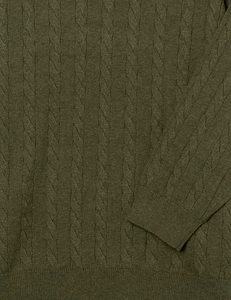 Pull tricoté à col montant pour homme, en laine, de styliste, à la mode, en hiver, personnalisé - Product Image 4