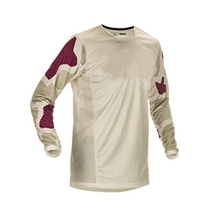 เสื้อเจอร์ซีย์แขนยาวสำหรับแข่งมอเตอร์ไซค์ แบบซิปเต็มตัว สำหรับมอเตอร์ครอส ดีไซน์ Dirndl ระบายอากาศได้ดี สำหรับขี่มอเตอร์ไซค์  รับสกรีนโลโก้ - Product Image 3