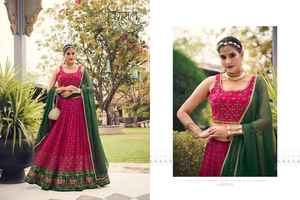 Última Moda en Lehenga Choli de Chinon Puro con Estampado Digital, Opción de Compra al por Mayor y al Detal Directamente de Fábrica, Venta Rápida - Product Image 3