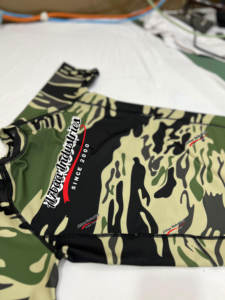 Derniers rashguards et shorts de BJJ camouflage classés par ordre de popularité, ensemble assorti pour le Nogi - Product Image 6
