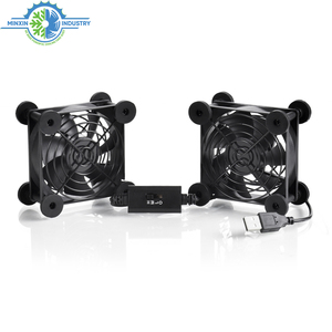 Kit DE VENTILADOR USB de 5V/12V AC Infinity, 80mm, doble 80x80x25mm, estante de servidor, ventilación, armario de Audio, ventilador de refrigeración con enchufe USB - Product Image 1