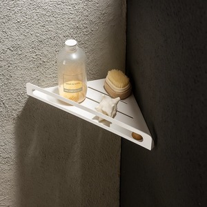 Moderno Estante de Ducha Esquinero Empotrado para Pared Azulejada, Acero Inoxidable 304, Estante de Ducha de un Solo Nivel, Organizador de Baño Triangular - Product Image 3