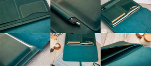 Al por mayor personalizado 13 a 16 pulgadas cuero genuino portátil caso hecho a mano Estilo Vintage bolsa cubierta para los hombres para uso de oficina - Product Image 2