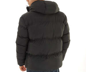 Chaqueta Acolchada con Estampado Gráfico para Hombre, Diseño Artístico Estético, Chaqueta de Invierno Acolchada con Cuello Alto, Ropa de Calle - Product Image 5