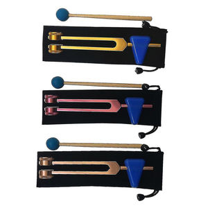 Ensemble de diapasons chakra Ensemble de diapasons colorés pour le corps Ensembles de diapasons chakra emballés - Product Image 3