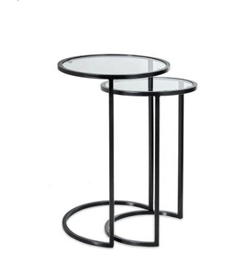 Luxury Design Iron and Glass Drink Table Modern Metal <b>Stool</b> High Quality Commercial Buyers Hot Selling Best Handicraft Export - Product Image 6