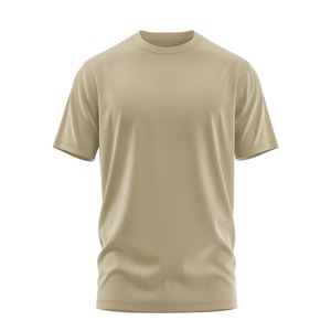 Camiseta de verano de ropa informal de microfibra para hombre con cuello redondo y manga corta de algodón 100% precio al por mayor - Product Image 1