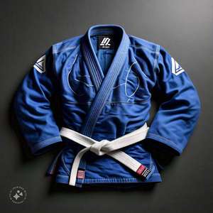 Uniforme de Jiu Jitsu Brasileño de Algodón Sostenible de Alta Calidad al por Mayor, Logotipo Personalizado, Ropa de Artes Marciales BJJ, Color Personalizado - Product Image 6