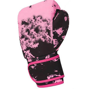 Guantes de boxeo de cuero genuino duraderos de alta calidad para entrenamiento cómodos transpirables que absorben la humedad de secado rápido - Product Image 4