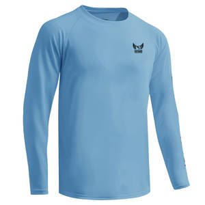 Camisas de pesca por sublimación con diseño personalizado, camisas de pesca ligeras hechas en poliéster - Product Image 2