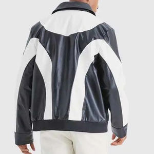 Vestes en cuir Dernier design Veste en cuir de haute qualité Logo et design personnalisés acceptés Veste bomber en cuir de vache - Product Image 5