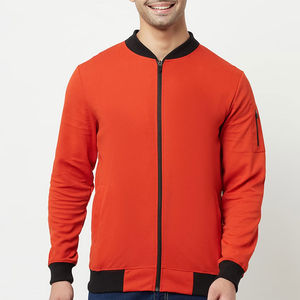 Chaqueta Bomber Clásica para Hombre con Logotipo Personalizado, Fabricada en Fábrica, Color Único, Estampado de Camuflaje KY - Product Image 1