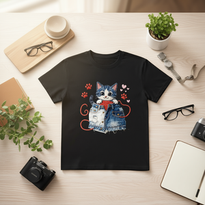 T-Shirt Casual Unisex Personalizzata con Stampa Serigrafica, 100% Cotone 210GSM (Taglia 2XL) - Product Image 3