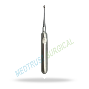 เครื่องมือผ่าตัดทางทันตกรรมแบบปลายเดียว หมายเลข 4 ทำจากสแตนเลส สำหรับการผ่าตัดช่องปากและเหงือก - Product Image 4
