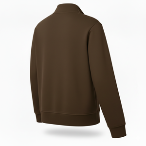 Sudadera con Capucha Personalizable al por Mayor para Hombre, Diseño de Alta Gama, Estilo Coreano, de Algodón, con Cierre, Forro Polar, Bordada, para Invierno - Product Image 5