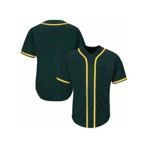 Vente en gros de maillots de baseball personnalisés, nouveaux uniformes vierges pour hommes à bas prix conçus pour le baseball et le softball - Product Image 1