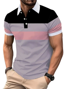 Camisetas en blanco para hombre, de diseño de gran venta camisetas polo, logotipo personalizado, poliéster, uniforme de Color sólido, Polo de Golf, Polo para hombre - Product Image 4