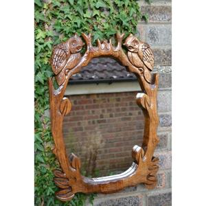 Thiết kế tiêu chuẩn chất lượng tuyệt vời khung gương bằng gỗ để tăng cường trang trí phòng khách hiện đại để có được với chi phí thấp - Product Image 4