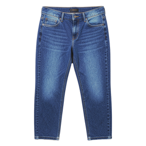 Pantalones Vaqueros Rectos John Mid para Hombre, Estilo Casual, Cierre de Botones, Transpirables, Lavado Clásico, Corte Recto, para Verano - Product Image 4