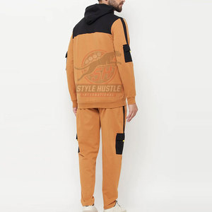 Conjuntos Deportivos para Hombre, Nueva Colección al por Mayor, Color Sólido, Estilo Casual, Dos Piezas - Product Image 6