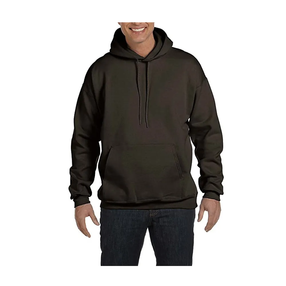 High Quality Fashion Solid Color Wholesale Clothing Manufacturers Custom Plus Size Men's Hoodies