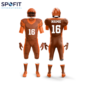 Uniformes de football américain personnalisés pour les équipes Respirant Durable et confortable Maillots et pantalons de jeu américains pour hommes - Product Image 1