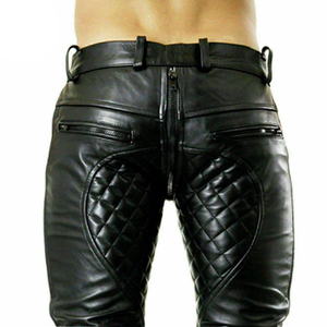 Pantalones Cortos Cargo de Cuero Genuino para Hombre, Pantalones Cortos de Alta Calidad para Club, Pantalones Cortos de Cuero para Hombre, Verano Otoño, Personalizados, Lisos, Teñidos, para Adultos - Product Image 5