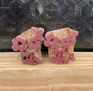 Hand-Carved Floral <b>Wood</b> <b>Block</b> Print Stamps | Floral Motif Designs | Textile <b>Block</b> Printing Tools - Product Image 3