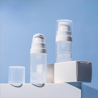 Bouteille personnalisée de séparation de l'eau en poudre Poudre lyophilisée Bouteille de mélange deux-en-un Bouteille tube en plastique Bouteille de sérum
