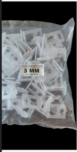 Clip de nivelación de azulejos de última llegada, tamaño de 3 MM, Material duradero, azulejos hechos, usos de construcción, Clip de nivelación para la venta - Product Image 3