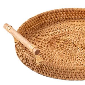 Bandeja Redonda Multiusos para Servir y Almacenar Artículos del Comedor - Product Image 5