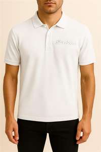 เสื้อโปโลผู้ชายกำหนดโลโก้เอง | ผ้านาโนตาข่ายระบายอากาศ | เสื้อโปโลแห้งเร็วฤดูร้อนมีหลายสี - Product Image 6