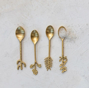 Cucharadita de café de una sola pieza con espejo, fabricante indio, diseño personalizado, mango de Metal, cuchara de Metal de acero, herramientas de cocina - Product Image 3